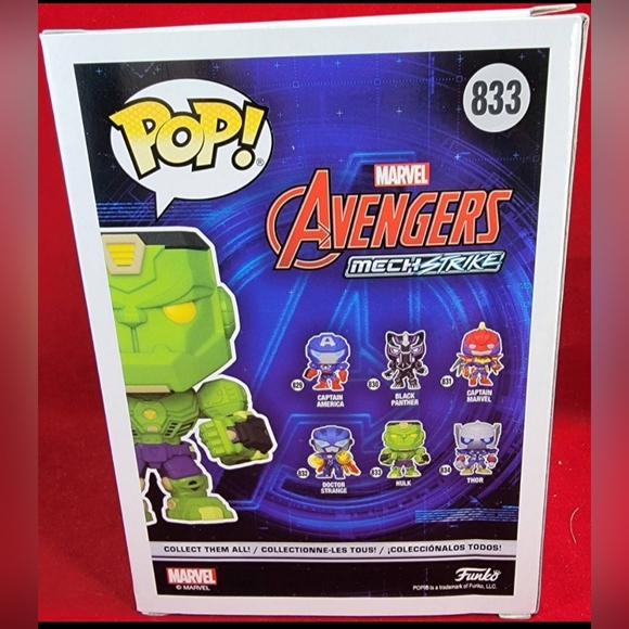 Hulk funko exclusive # 833 (nib) Brand new glow in the dark hulk funko. - Picture 9 of 9